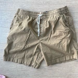 Men’s JCREW Dark Khaki Shorts, Size M